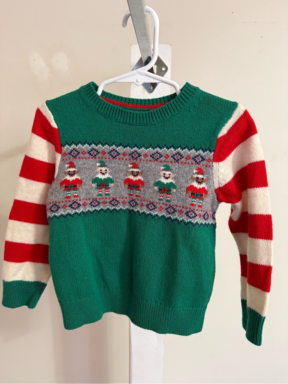 Mini Boden Wool Blend Christmas Sweater